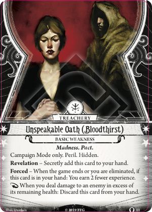 Unspeakable Oath (Bloodthirst)